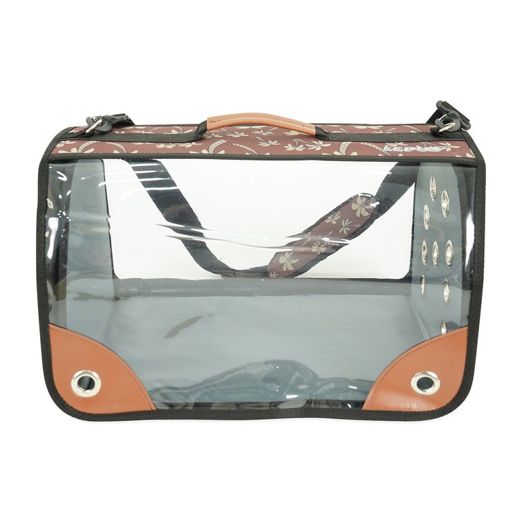 Transparent best sale pet bag